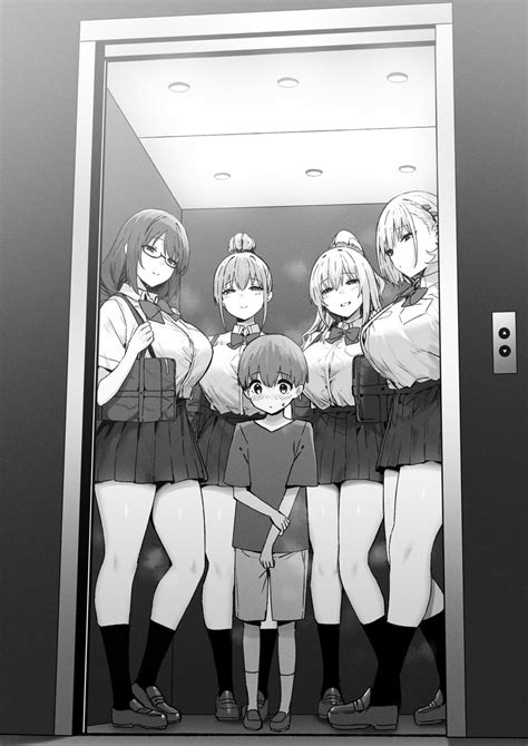 A shota and schoolgirls hentai manga including femdom and FFM threesome by Sky.